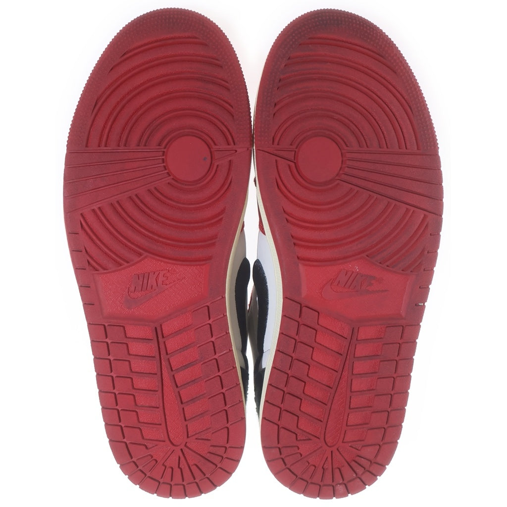 NIKE(ナイキ) ×Trophy Room AIR JORDAN 1 LOW OG FN0432-100 トロフィールーム エアジョーダン1 ローカットスニーカー レッド/ブラック US7/25.0cm