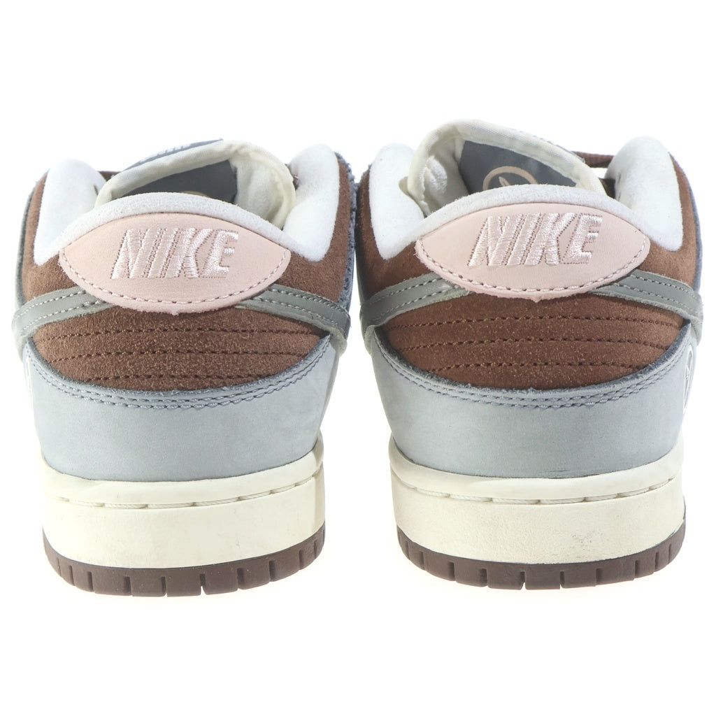 NIKE(ナイキ) ×YUTO HORIGOME DUNK LOW PRO QS FQ1180-001 堀米雄斗 ダンク プロ クイックストライク ローカットスニーカー ホワイト/グレー US6.5/24.5cm レディース