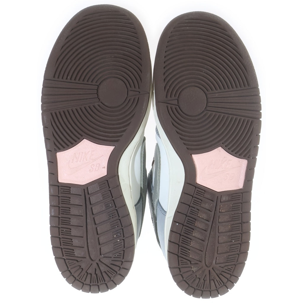 NIKE(ナイキ) ×YUTO HORIGOME DUNK LOW PRO QS FQ1180-001 堀米雄斗 ダンク プロ クイックストライク ローカットスニーカー ホワイト/グレー US6.5/24.5cm レディース