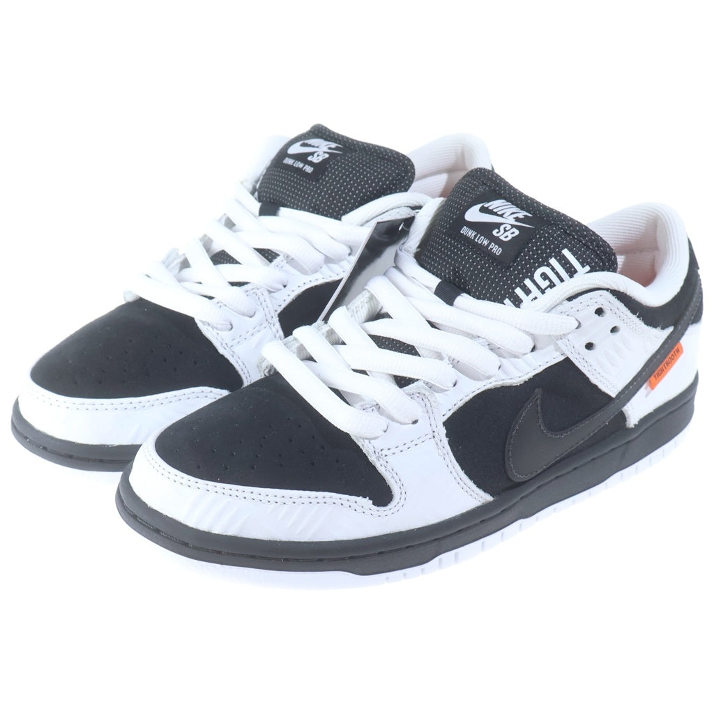 NIKE(ナイキ) ×TIGHTBOOTH DUNK LOW PRO QS SPECIAL BOX FD2629-100 タイトブース ダンク プロ ローカットスニーカー スペシャルボックス ブラック/ホワイト US7/25.0cm