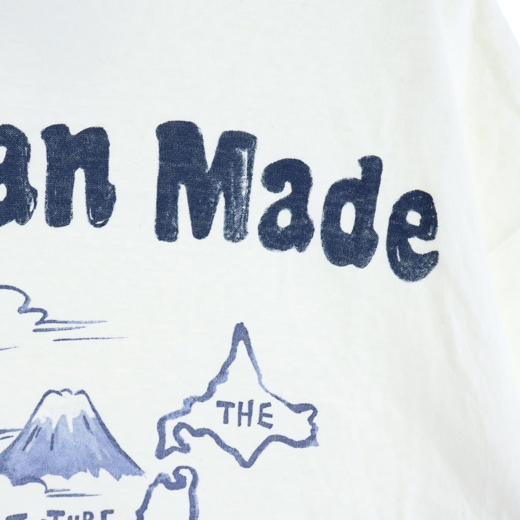 HUMAN MADE(ヒューマンメイド) 26SS GRAPHIC T-SHIRT フロントプリント 半袖 クルーネック Tシャツ ホワイト