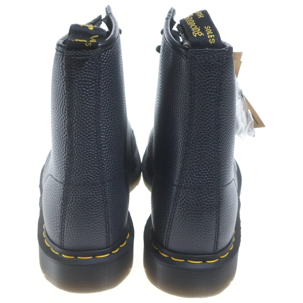 Dr.Martens(ドクターマーチン) ×STUSSY 8ホール レースアップブーツ ハラコ ブラック AW006