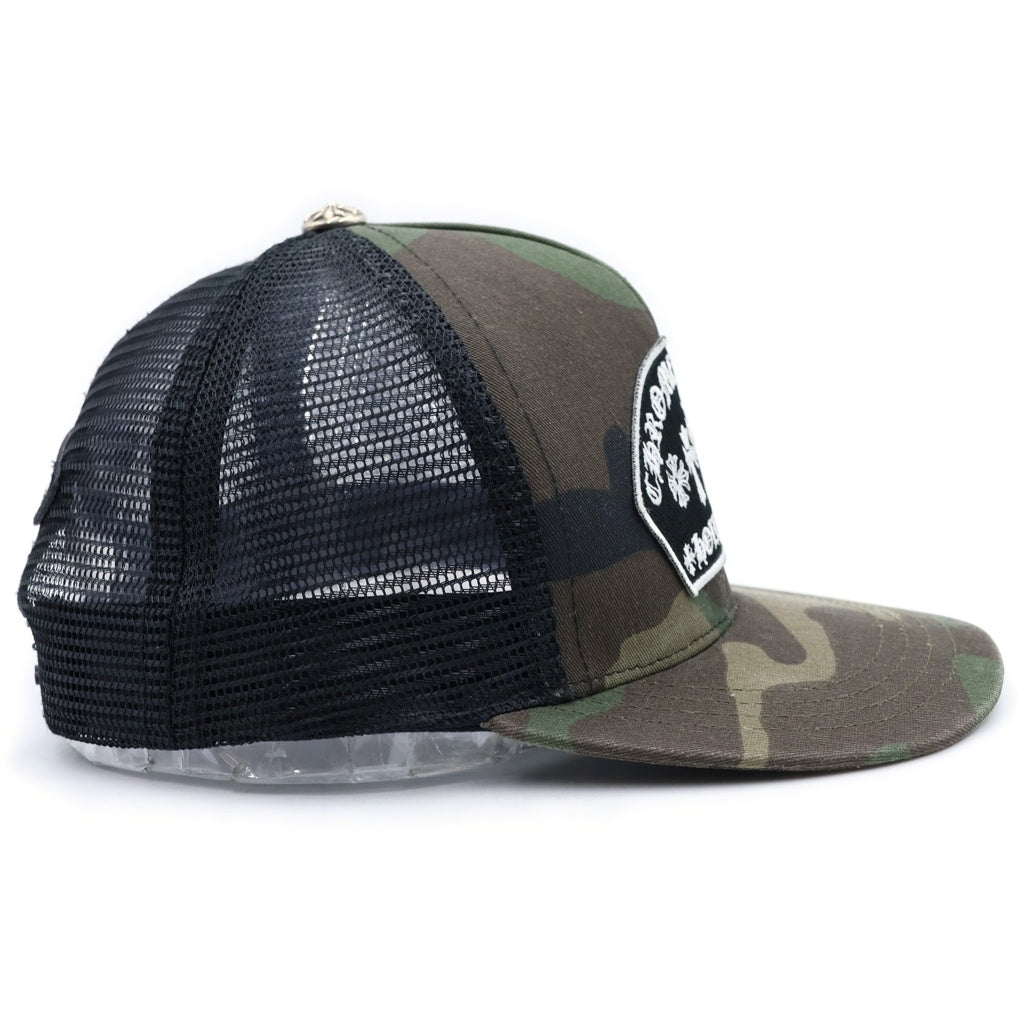 CHROME HEARTS(クロムハーツ) King Taco Trucker Cap キングタコ トラッカー 迷彩 カモフラ メッシュ ベースボールキャップ 帽子 カーキ