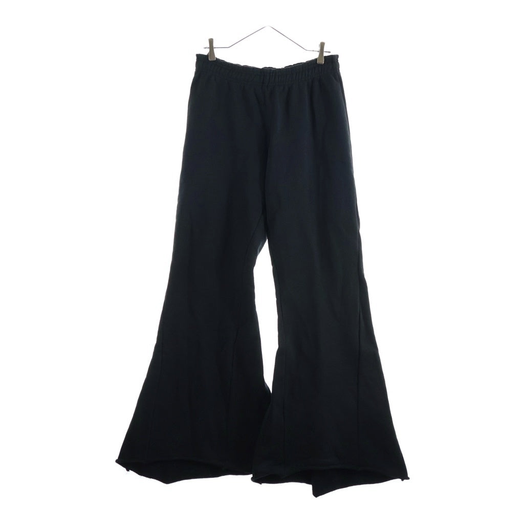entire studios(エンタイア スタジオ) HEAVY FLARE SWEAT PANTS ヘビーフレアスウェットパンツ ブラック ES2303
