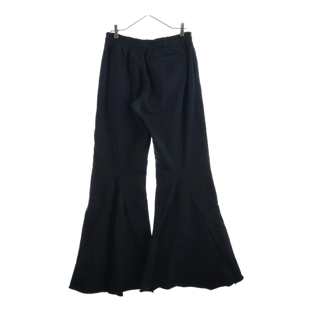 entire studios(エンタイア スタジオ) HEAVY FLARE SWEAT PANTS ヘビーフレアスウェットパンツ ブラック ES2303