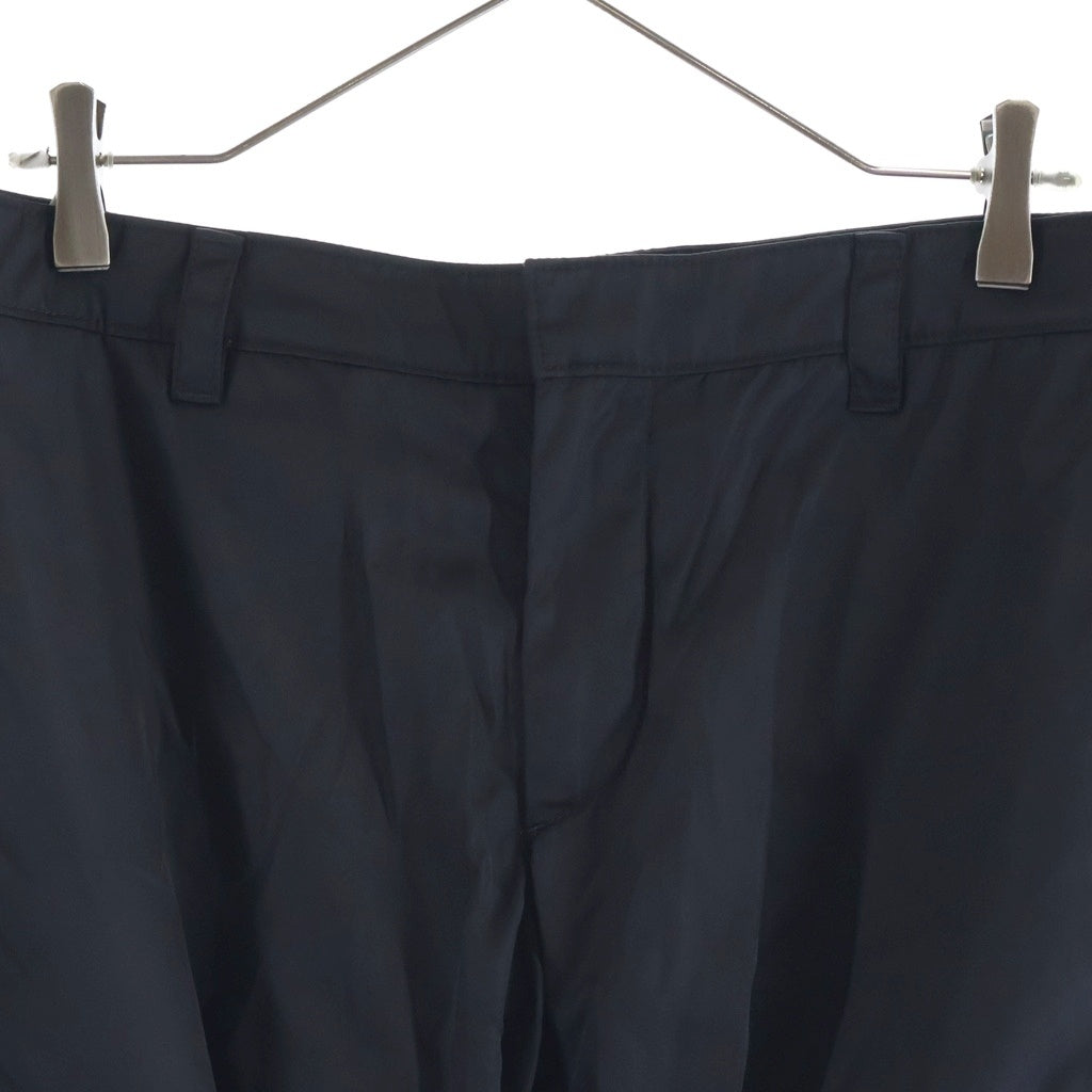 PRADA(プラダ) Re-Nylon スリム ナイロンカーゴパンツ トライアングルロゴプレート ブラック SPH130_1WQ8_F0002_S_211