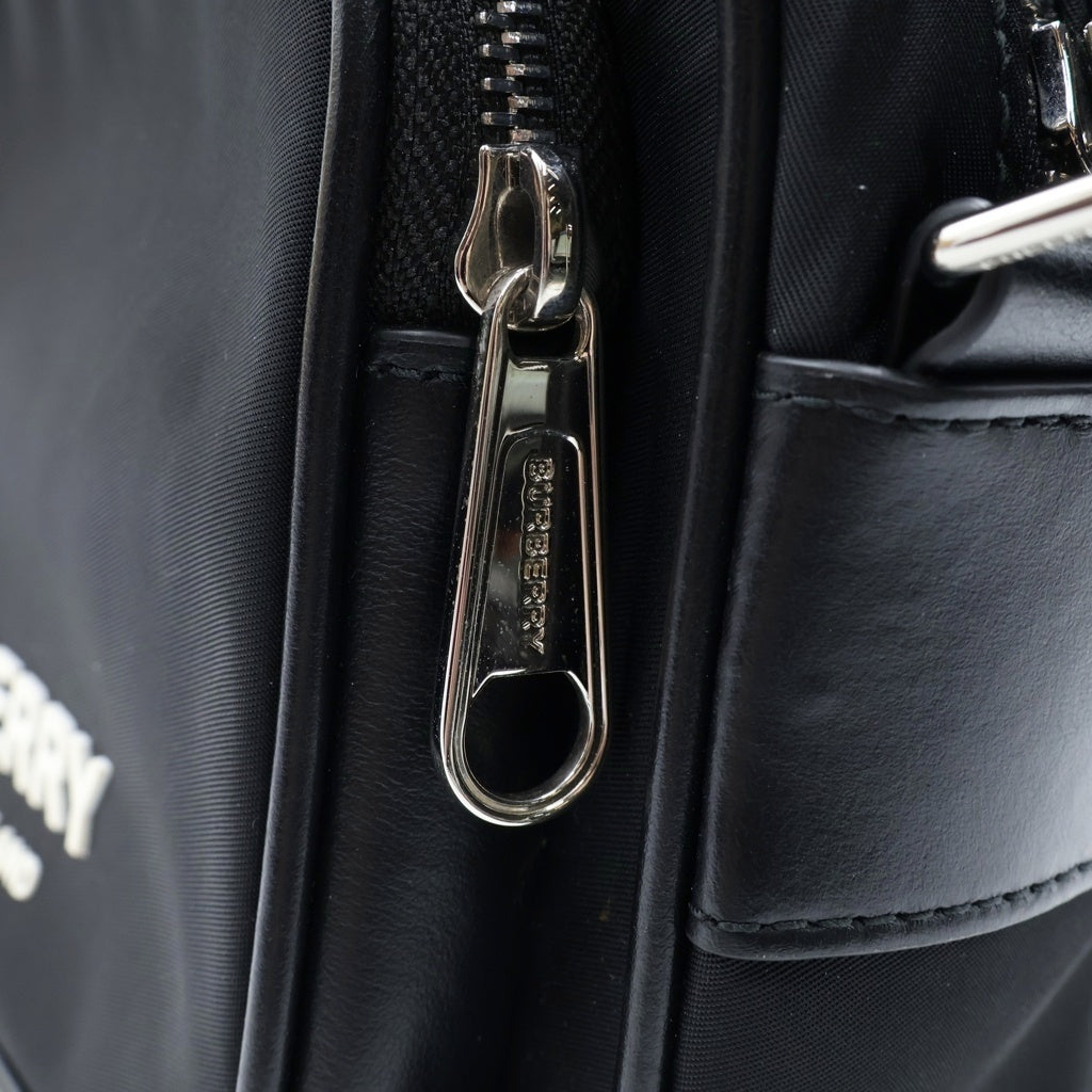 BURBERRY(バーバリー) ラバーロゴ クロスボディバッグ ショルダーバッグ ブラック 8049094 レディース
