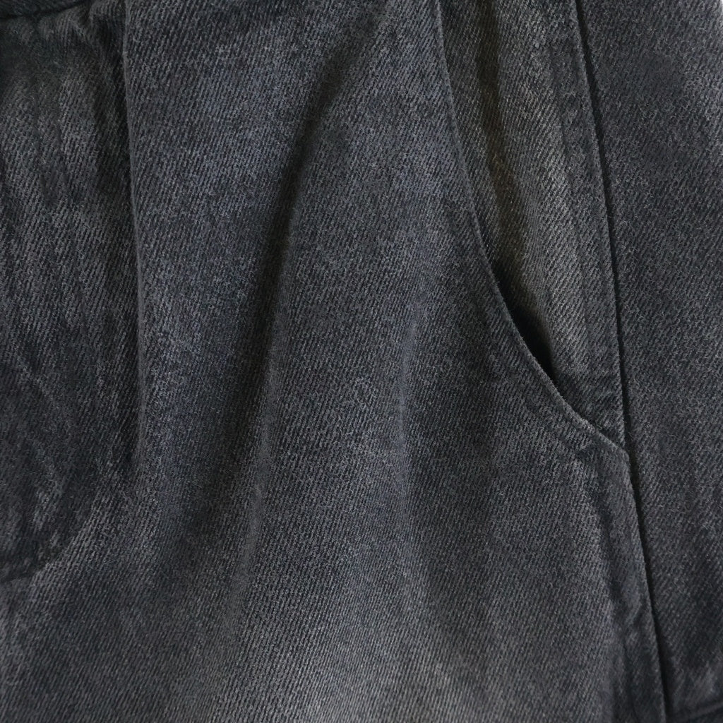 BREATH(ブレス) 25AW COATING SIDE BUTTON DENIM PANTS コーティング サイド ボタン デニムパンツ ブラックデニム BR25AW-P1016
