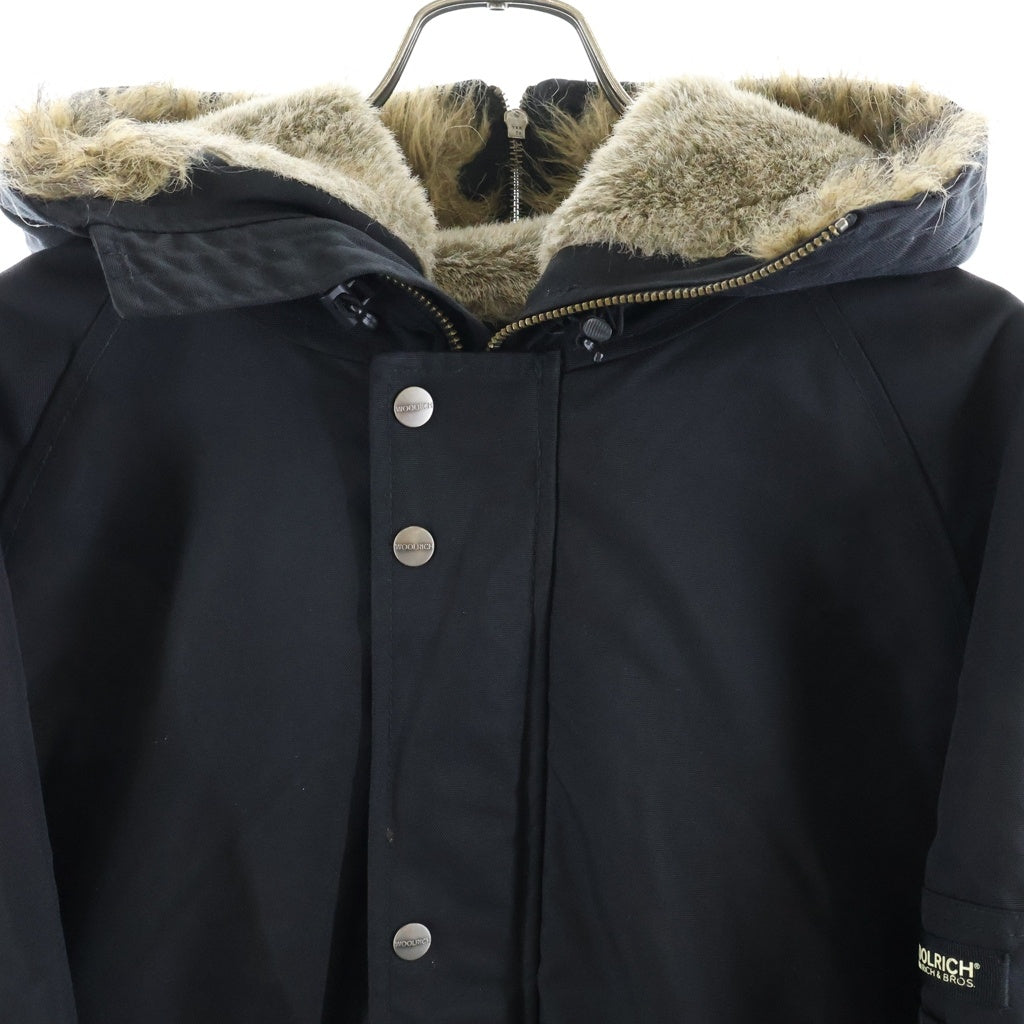 WOOLRICH(ウールリッチ) N-3Bタイプ ファー付 フライトジャケット ボンバージャケット ネイビー