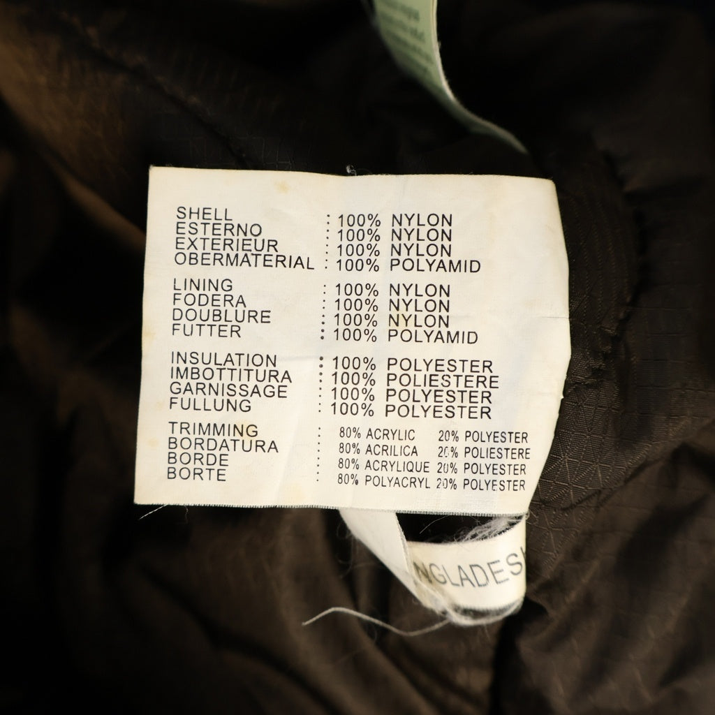 WOOLRICH(ウールリッチ) N-3Bタイプ ファー付 フライトジャケット ボンバージャケット ネイビー