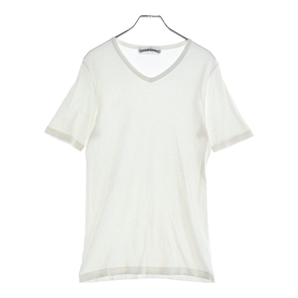 CHROME HEARTS(クロムハーツ) CH PLUSタグ付き クルーネック インナー シャツ ホワイト