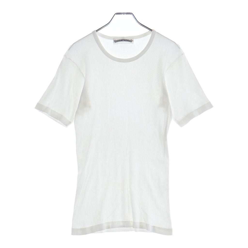 CHROME HEARTS(クロムハーツ) CH PLUSタグ付き クルーネック インナー シャツ ホワイト