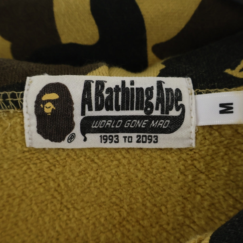 A BATHING APE(アベイシングエイプ) 1ST CAMO SHARK FULL ZIP HOODIE カモ シャーク ジップアップパーカー ベージュ 001ZPD301008X