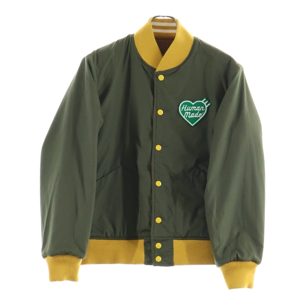HUMAN MADE(ヒューマンメイド) 20SS Varsity Studium Jacket リバーシブル スタジャン ジャケット ブラウン