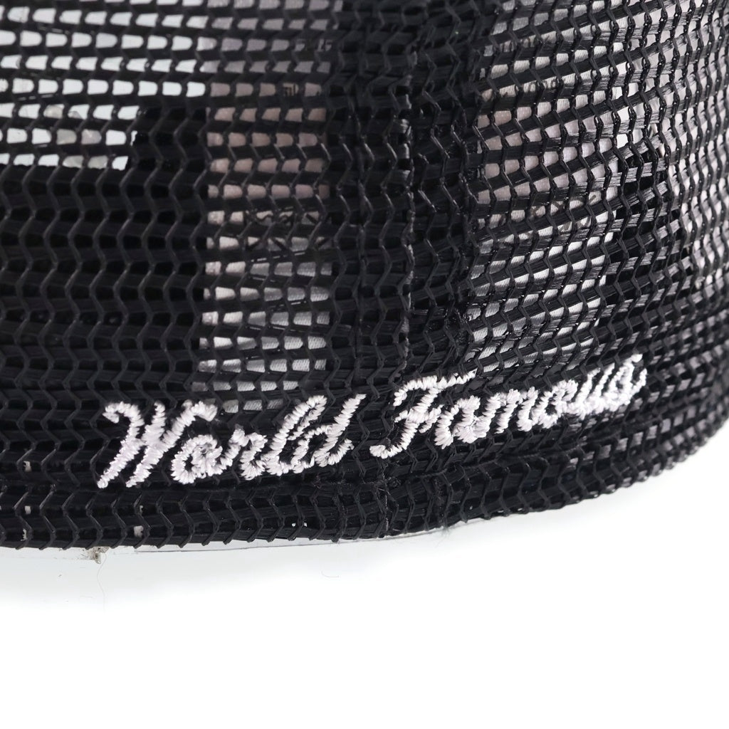 SUPREME(シュプリーム) 23SS ×NEW ERA Box Logo Mesh Back ニューエラ ボックスロゴ 6パネル メッシュベースボールキャップ 帽子 ブラック
