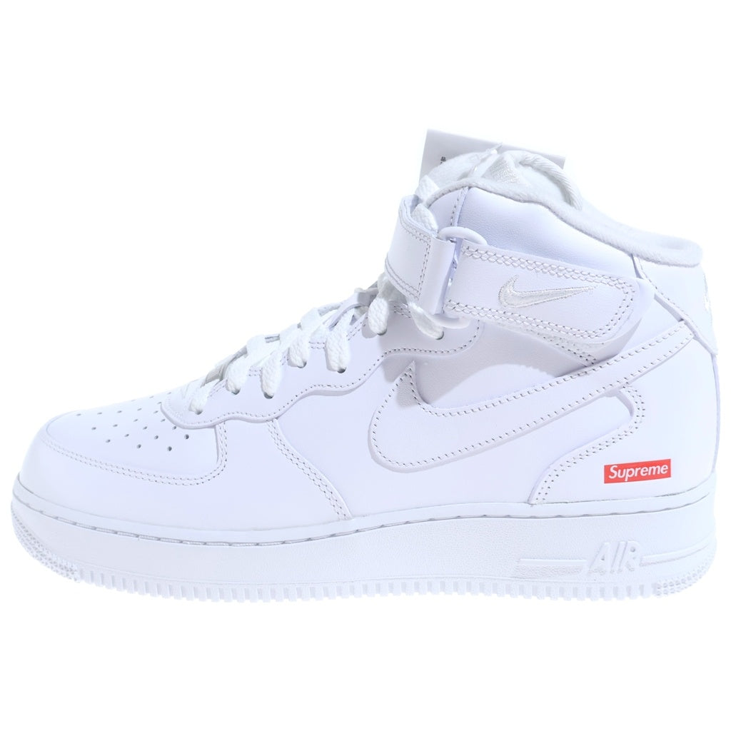 SUPREME(シュプリーム) AIR FORCE 1 MID SP シュプリーム エアフォース1 ミッドカットスニーカー ホワイト US9/27cm FZ8784-100