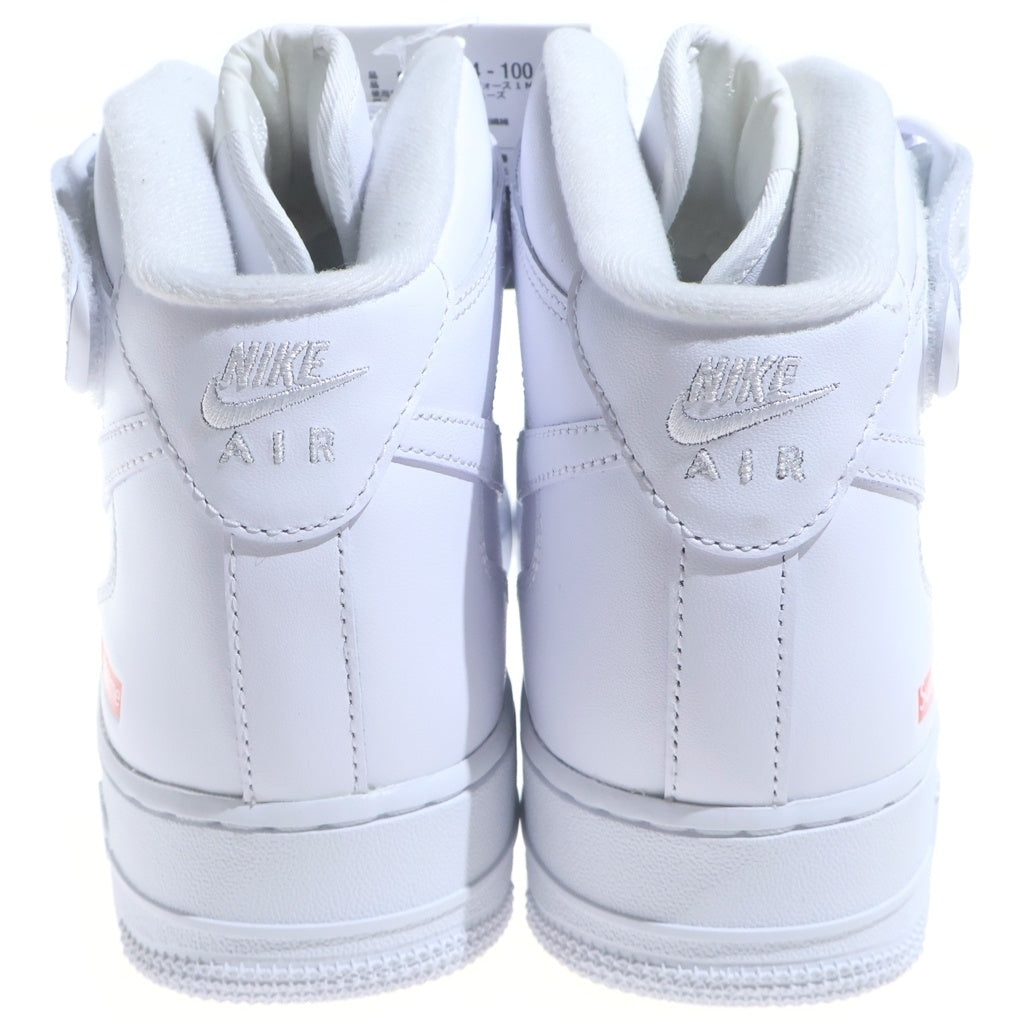 SUPREME(シュプリーム) AIR FORCE 1 MID SP シュプリーム エアフォース1 ミッドカットスニーカー ホワイト US9/27cm FZ8784-100