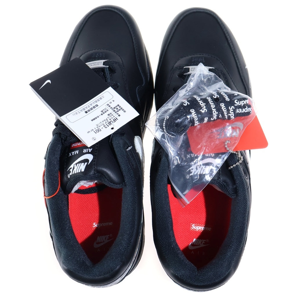 SUPREME(シュプリーム) 25SS AIR MAX 1 '87 SP HF8813-001 シュプリーム エアマックス ローカットスニーカー ブラック US9.5/27.5cm