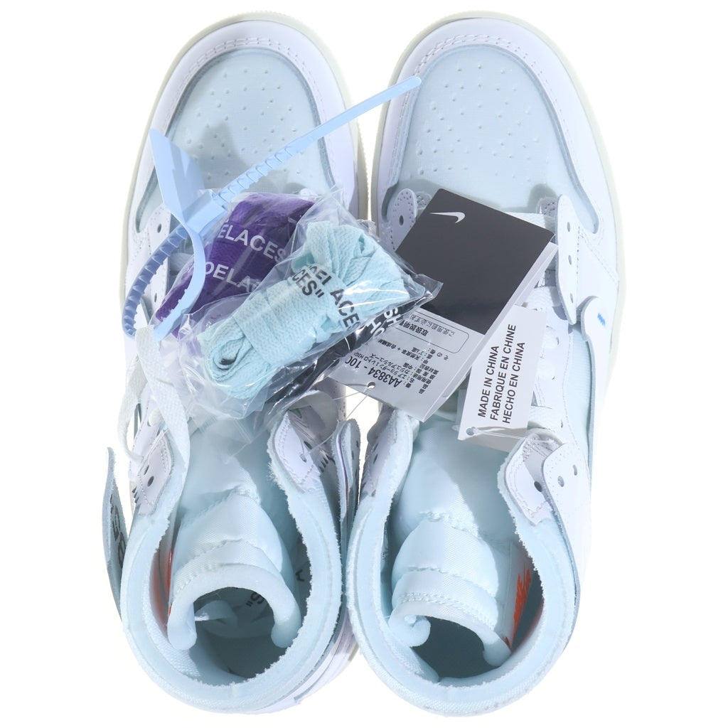NIKE(ナイキ) ×Virgil Abloh Archive (V.A.A.) AIR JORDAN 1 RETRO HIGH OG ALASKA AA3834-100 エアジョーダン1 ハイカットスニーカー US9.5/27.5cm