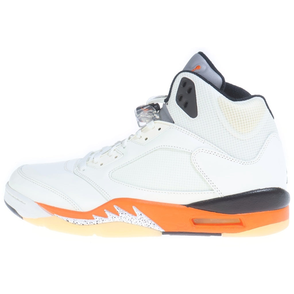 NIKE(ナイキ) AIR JORDAN 5 ORANGE BLAZE エアジョーダン5 オレンジ ブレイズ ミッドカットスニーカー ホワイト US12/30cm DC1060-100