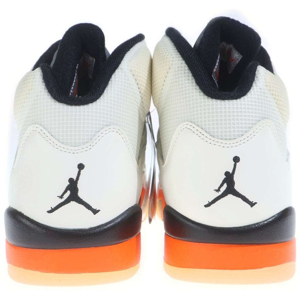 NIKE(ナイキ) AIR JORDAN 5 ORANGE BLAZE エアジョーダン5 オレンジ ブレイズ ミッドカットスニーカー ホワイト US12/30cm DC1060-100
