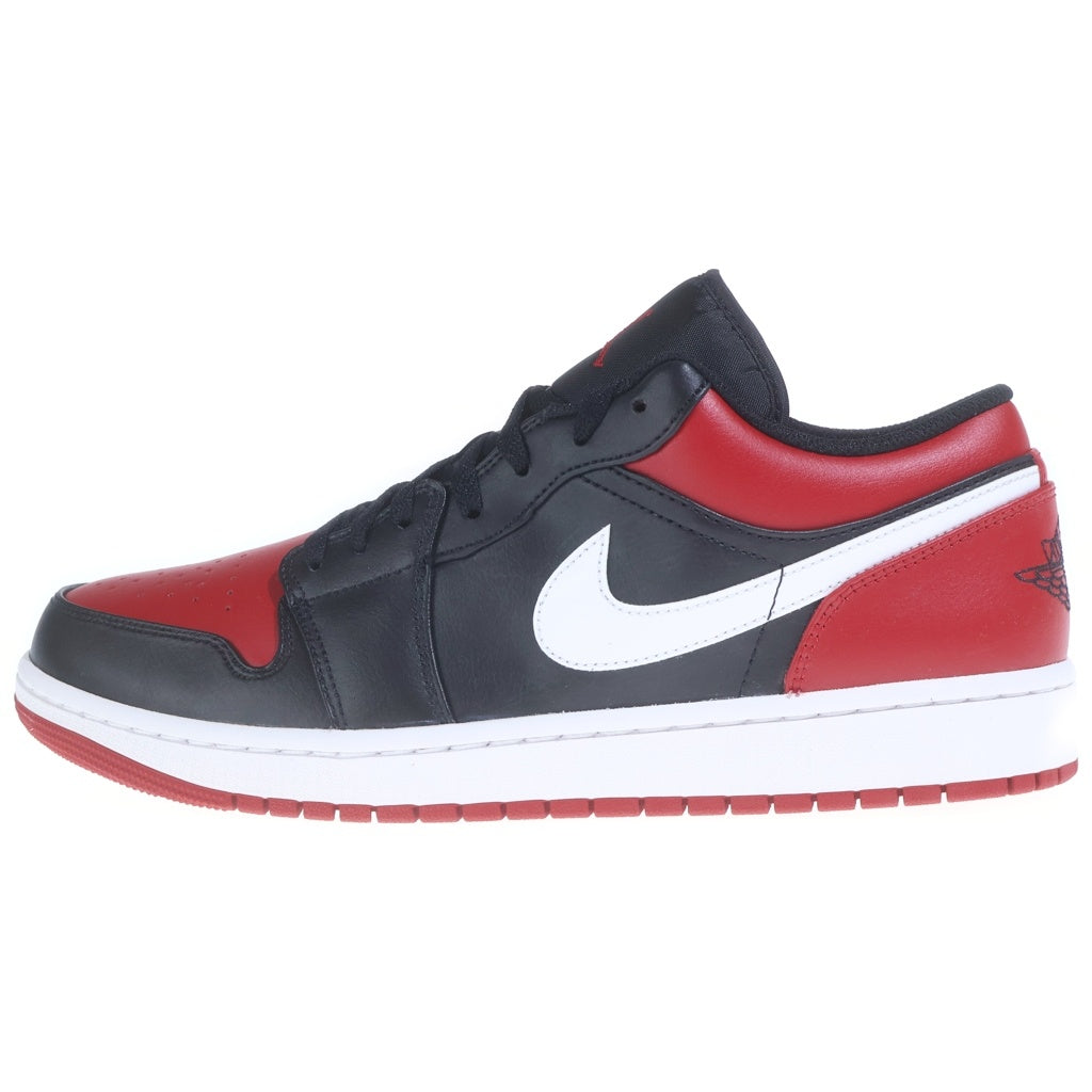NIKE(ナイキ) AIR JORDAN LOW BRED 553558-066 エアジョーダン 1 ロー ブレッド ローカットスニーカー レッド/ブラック US12/30cm