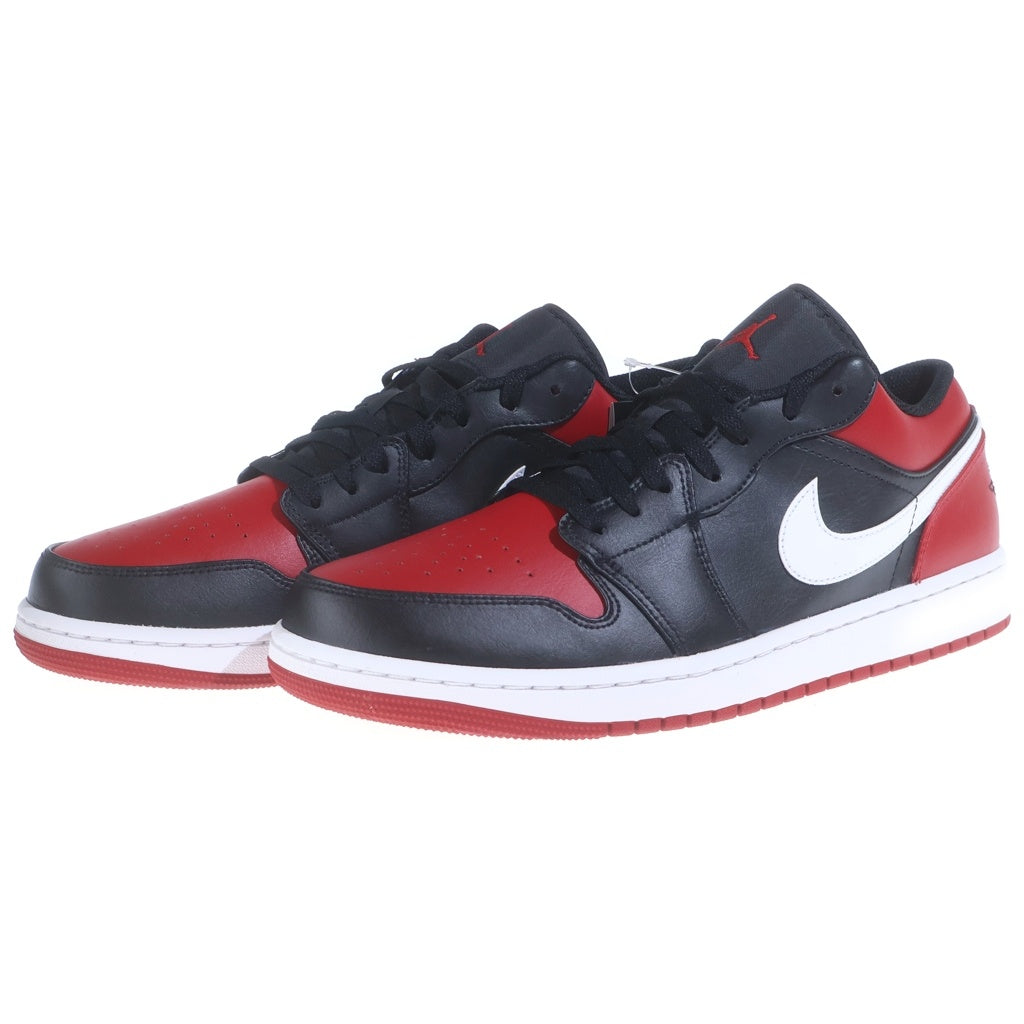 NIKE(ナイキ) AIR JORDAN LOW BRED 553558-066 エアジョーダン 1 ロー ブレッド ローカットスニーカー レッド/ブラック US12/30cm
