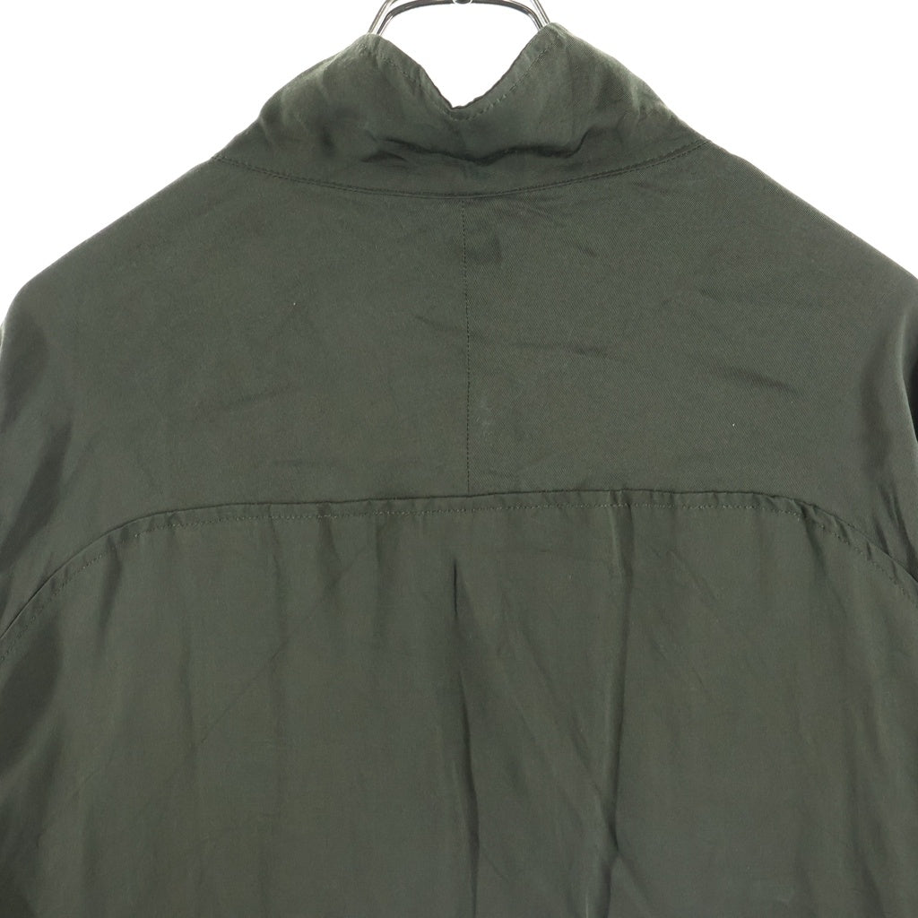 MAATEE&SONS(マーティーアンドサンズ) 25SS FULL ZIP ANORAK MT5103-0902 ジップアップ シルク混 ジャケット カーキ