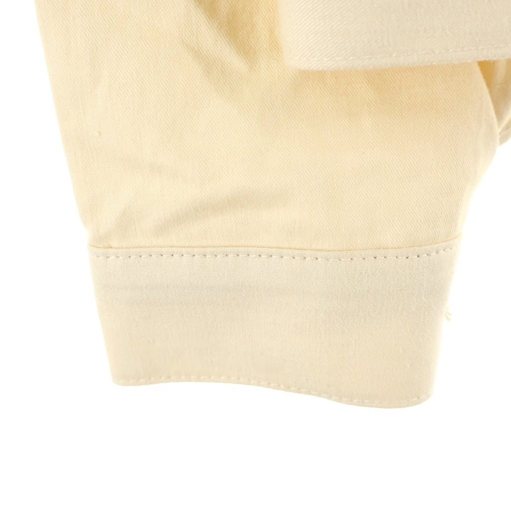 BAA COSTUME MFG.(ビーエーエー コスチューム) 1st Model US ARMY PANEL MARKER FABRIC ワイドシルエット パネルマーカー トラッカージャケット アイボリー