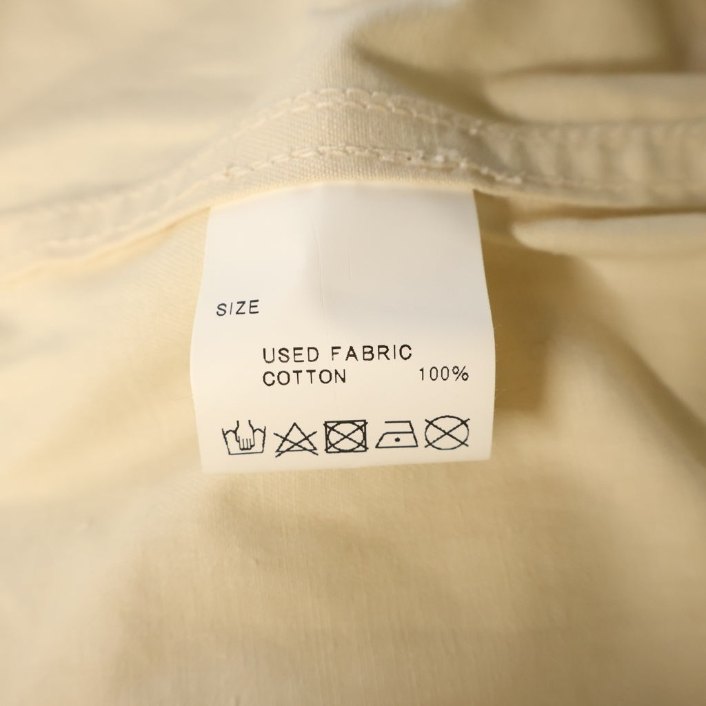 BAA COSTUME MFG.(ビーエーエー コスチューム) 1st Model US ARMY PANEL MARKER FABRIC ワイドシルエット パネルマーカー トラッカージャケット アイボリー