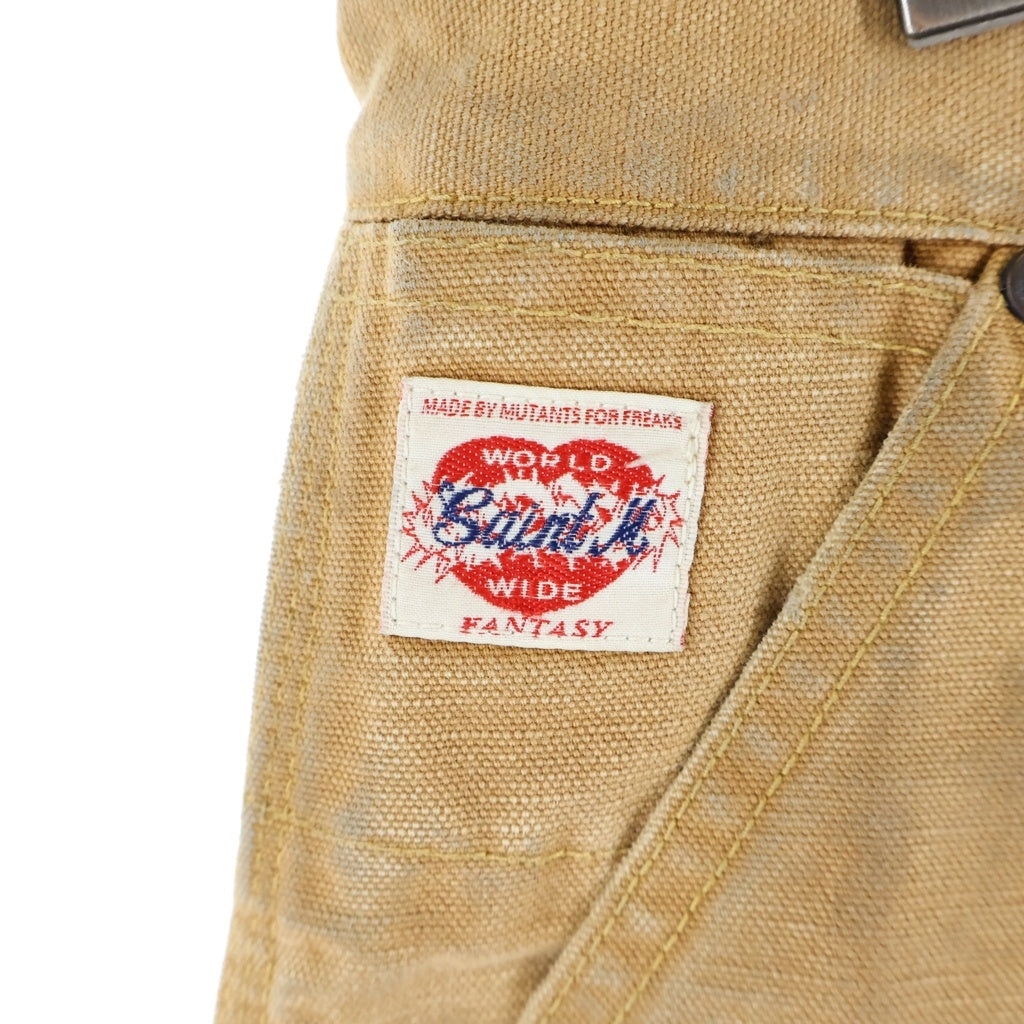 SAINT MICHAEL(セントマイケル) 23SS DOUBLE KNEE PANTS ダブルニー ペインターパンツ ベージュ SM-S23-0000-061