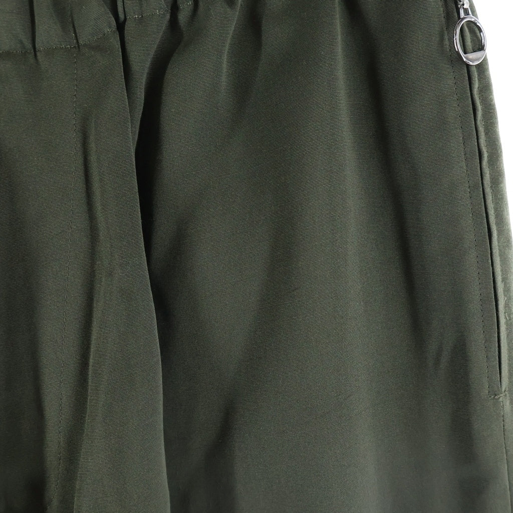 MAATEE&SONS(マーティーアンドサンズ) Easy Trousers イージー トラウザー シルク混 スラックスパンツ カーキ MT5103-0224