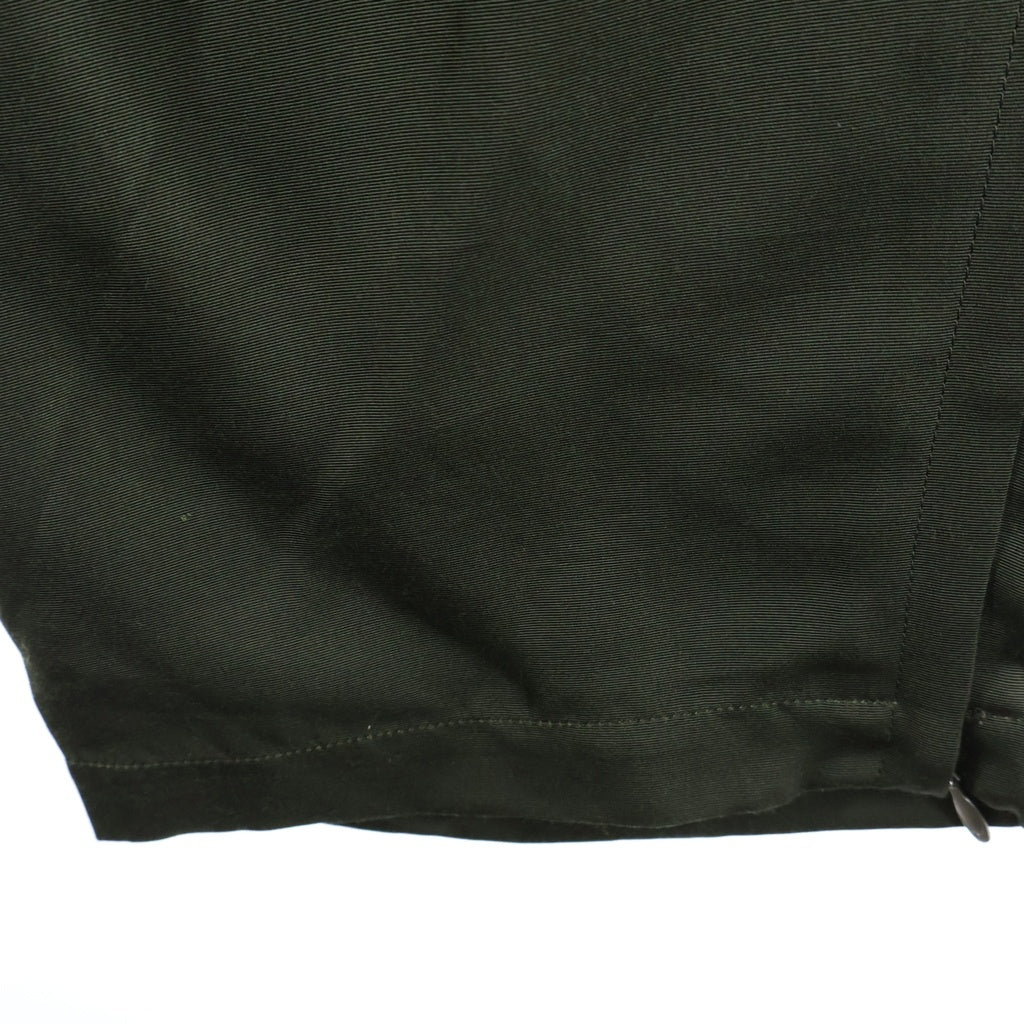 MAATEE&SONS(マーティーアンドサンズ) Easy Trousers イージー トラウザー シルク混 スラックスパンツ カーキ MT5103-0224