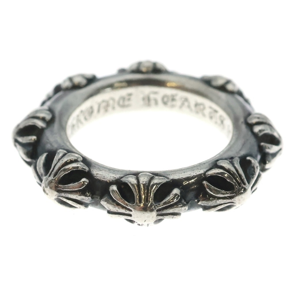 CHROME HEARTS(クロムハーツ) CROSS BAND クロスバンド リング シルバー BCA342