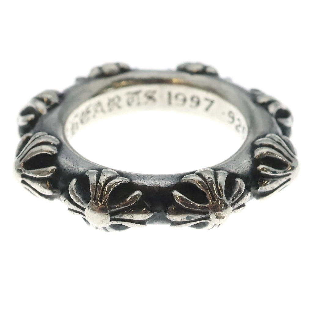 CHROME HEARTS(クロムハーツ) CROSS BAND クロスバンド リング シルバー BCA342