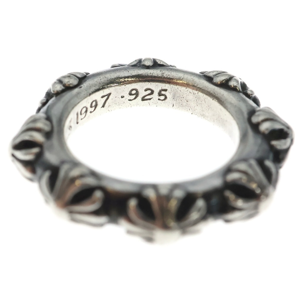 CHROME HEARTS(クロムハーツ) CROSS BAND クロスバンド リング シルバー BCA342