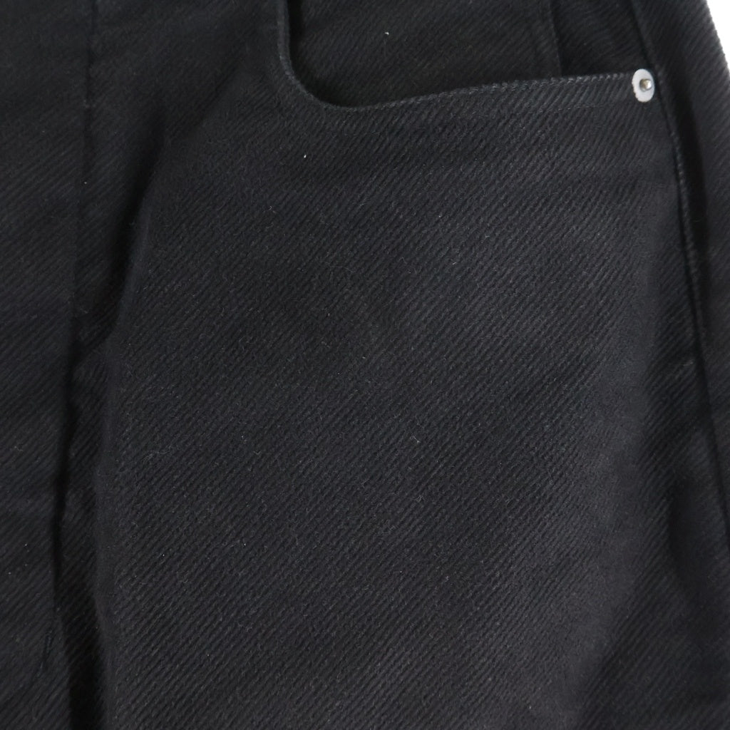Rick Owens(リックオウエンス) BOLAN BANANA ボランバナナ フレア デニムパンツ ブラック RU02C7343-TB