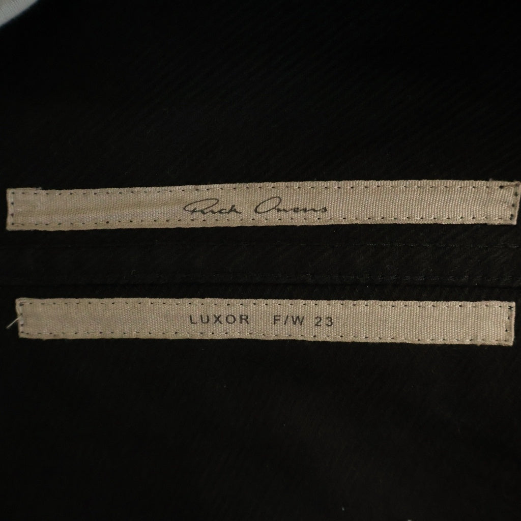Rick Owens(リックオウエンス) BOLAN BANANA ボランバナナ フレア デニムパンツ ブラック RU02C7343-TB