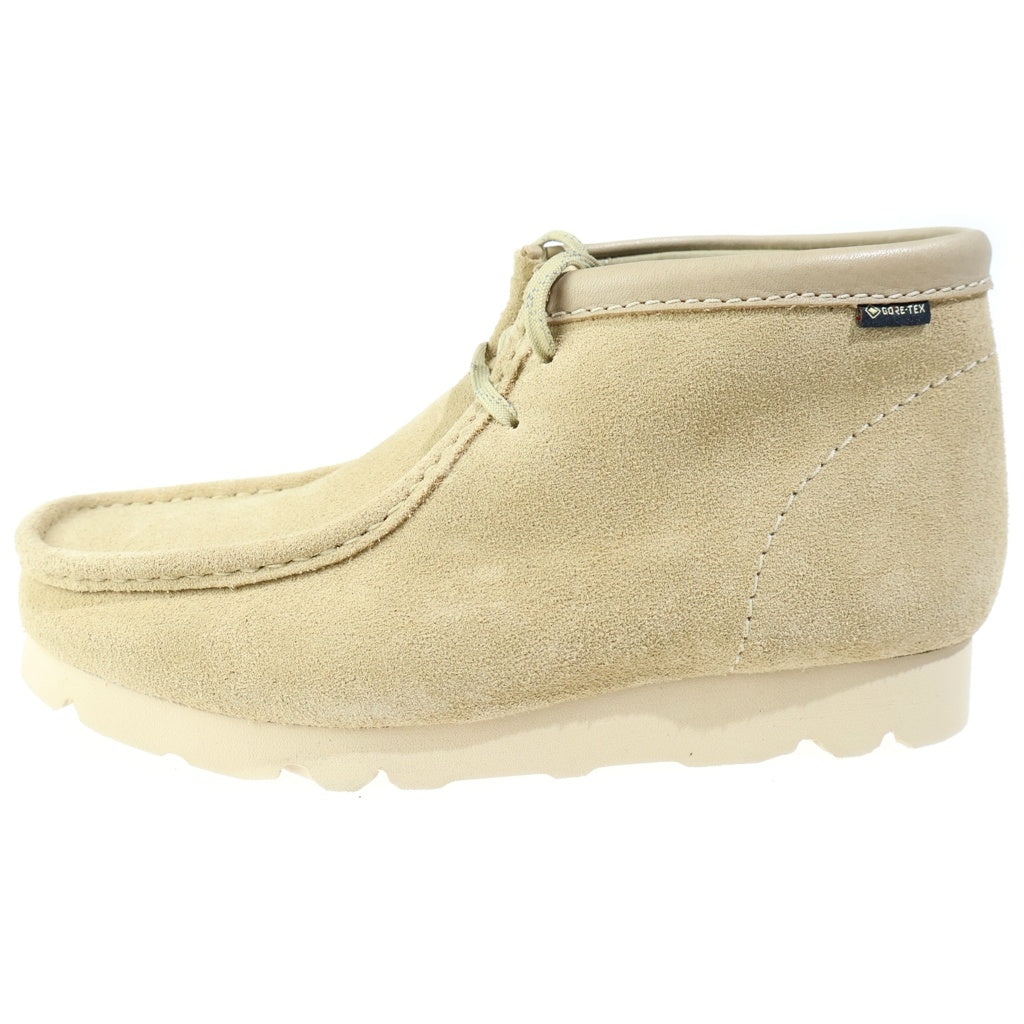 Clarks(クラークス) Wallabee BT GTX ワラビー ゴアテックス レザー ブーツ ベージュ 61813310
