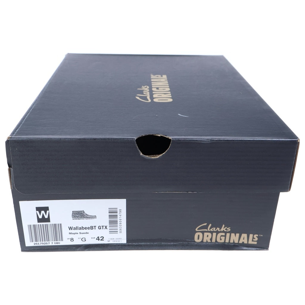 Clarks(クラークス) Wallabee BT GTX ワラビー ゴアテックス レザー ブーツ ベージュ 61813310