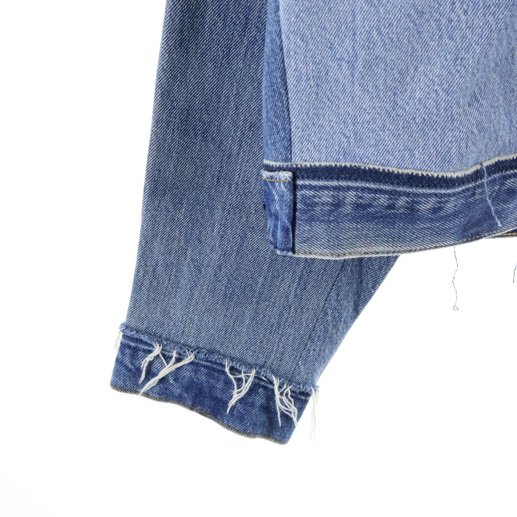 DIESEL(ディーゼル) 20SS ×READYMADE リメイク レッドタグ デニムジャケット 再構築 インディゴ