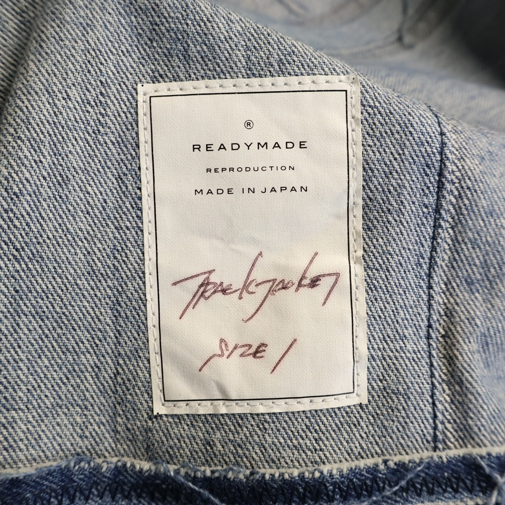DIESEL(ディーゼル) 20SS ×READYMADE リメイク レッドタグ デニムジャケット 再構築 インディゴ