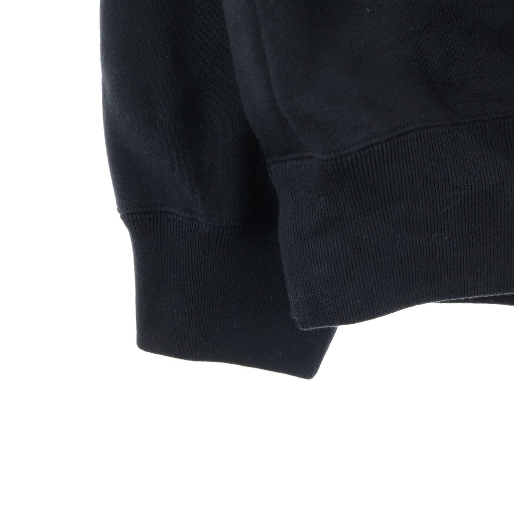 Sacai(サカイ) 24AW ×SPIEWAK Multi Patch Cotton Jersey Hoodie スピワック マルチパッチ コットンジャージフーディ ジップアップパーカー ブラック 24-03536M