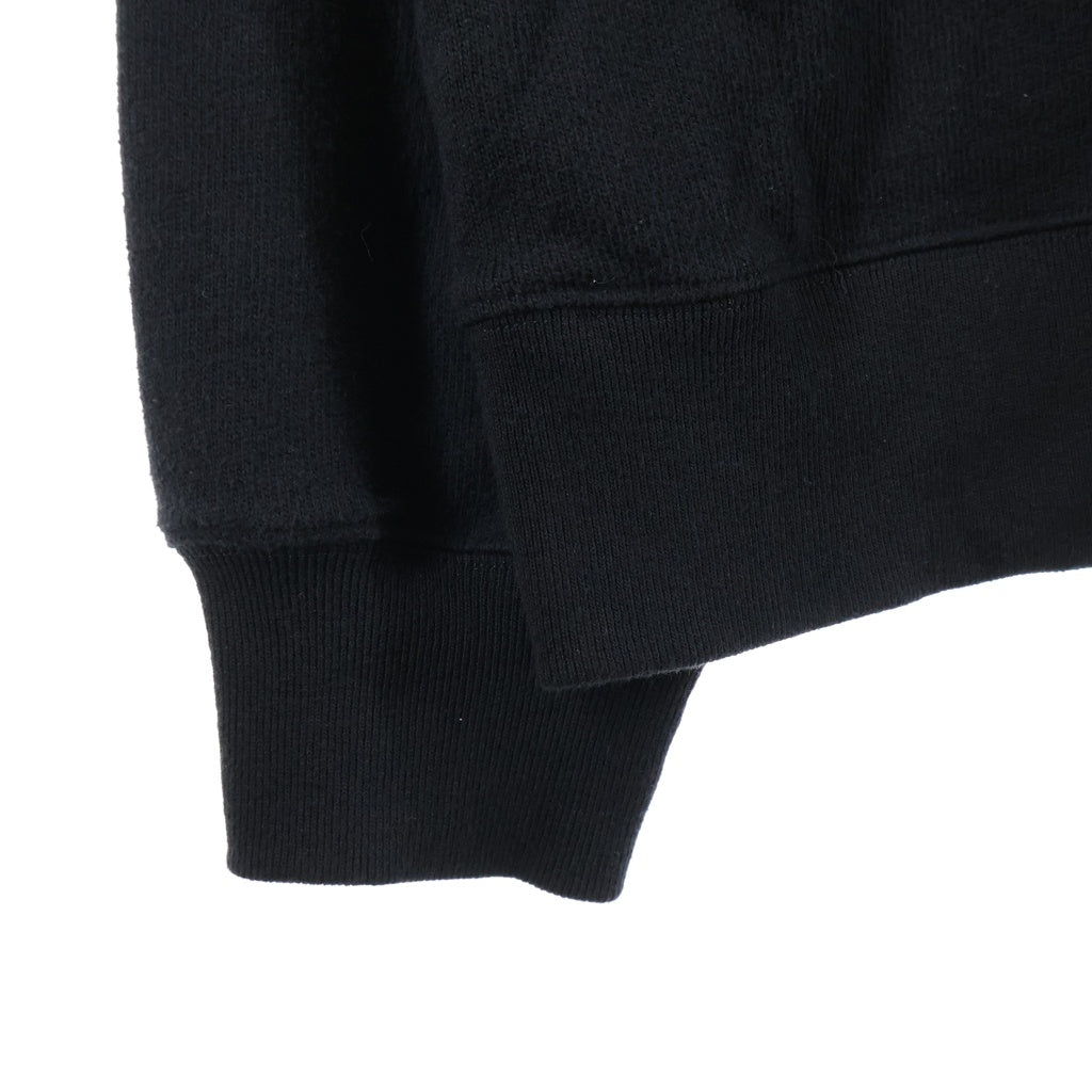 MONCLER(モンクレール) 24AW × Rick Owens Jumbo Crewneck Sweat リックオウエンス ジャンボ クルーネック 長袖Tシャツ ブラック J209N8G00004 M4435