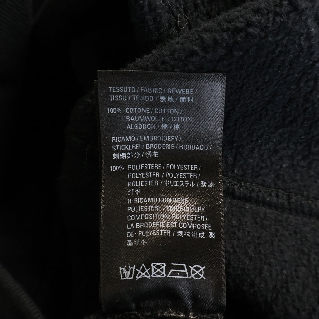 BALENCIAGA(バレンシアガ) BBロゴ刺繍 クルーネック 長袖スウェット トレーナー ブラック 652981 TJV85