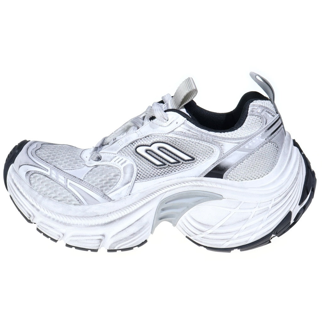 BALENCIAGA(バレンシアガ) 10XL SNEAKER テンエックスエル メッシュチャンキーソール ローカットスニーカー ホワイト 792779