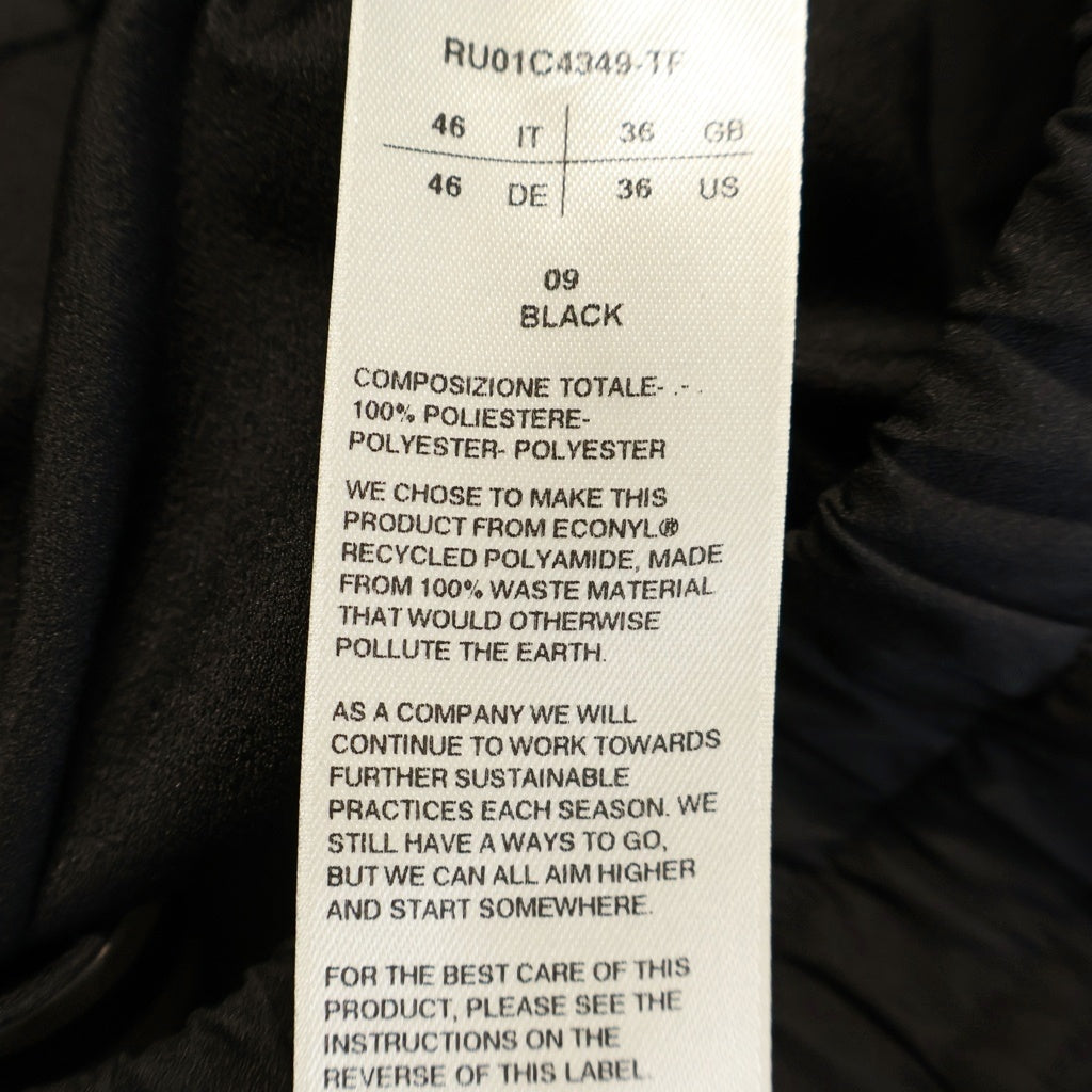 Rick Owens(リックオウエンス) 23SS BELA PODS ドローコード ナイロンサルエルハーフパンツ ブラック RU01C4349-TF