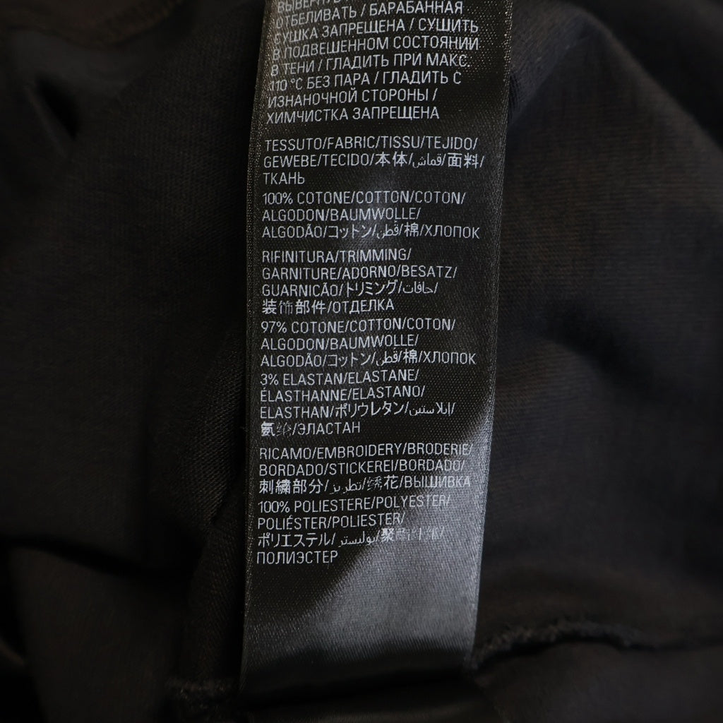 BALENCIAGA(バレンシアガ) 24AW Beverly Hills Medium Fit T-shirt オーバーサイズ 半袖 Tシャツ クルーネック ブラック 764235 TQVS6