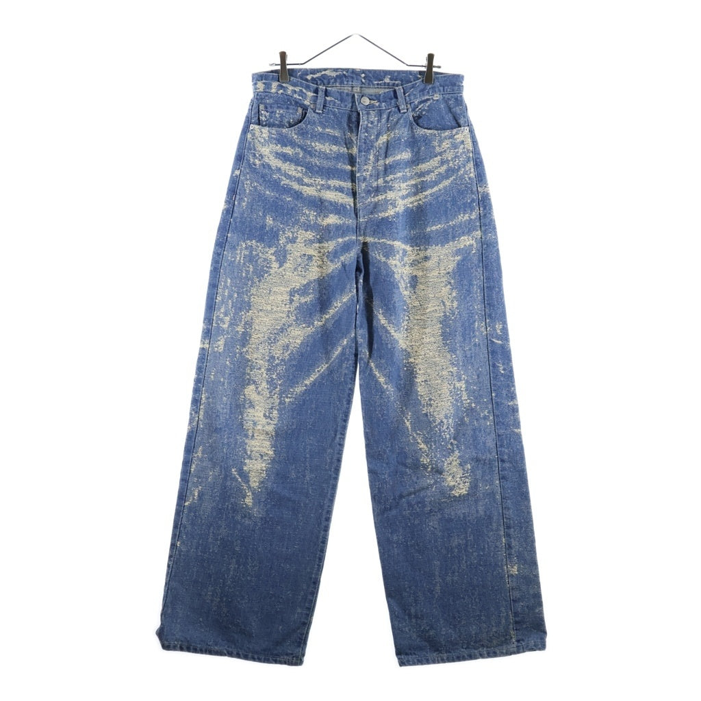 TAAKK(ターク) 26SS TYPE 2 WIDE DENIM ジャガード織 ワイドデニム パンツ インディゴ TA26SS-PT132