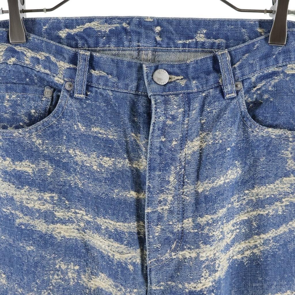 TAAKK(ターク) 26SS TYPE 2 WIDE DENIM ジャガード織 ワイドデニム パンツ インディゴ TA26SS-PT132